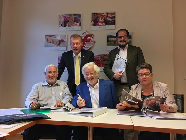 Die Jury des Rudolf-Kunze-PR-Preises