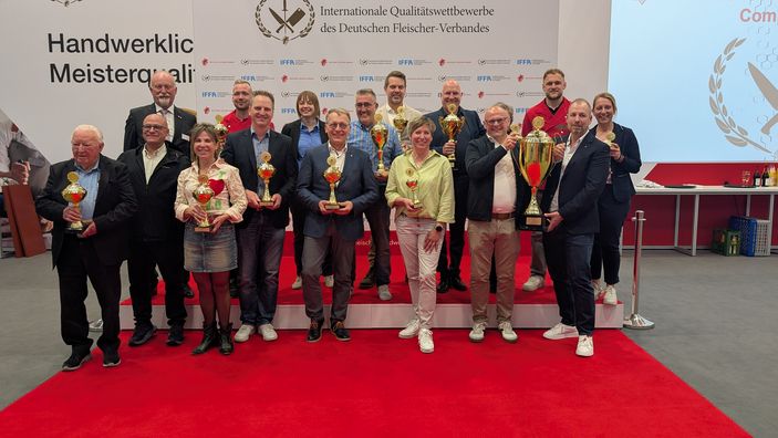 Die besten Schinkenspezialitäten beim internationalen IFFA-Qualitätswettbewerb 2025 ausgezeichnet