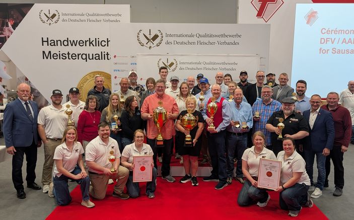 Amerikanische Fleischereien auf der IFFA für exzellente Produktqualität ausgezeichnet