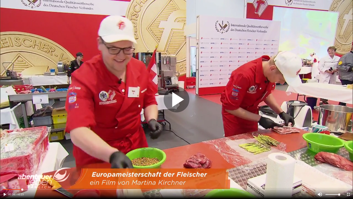 Europameisterschaft der Fleischer bei Kabel eins