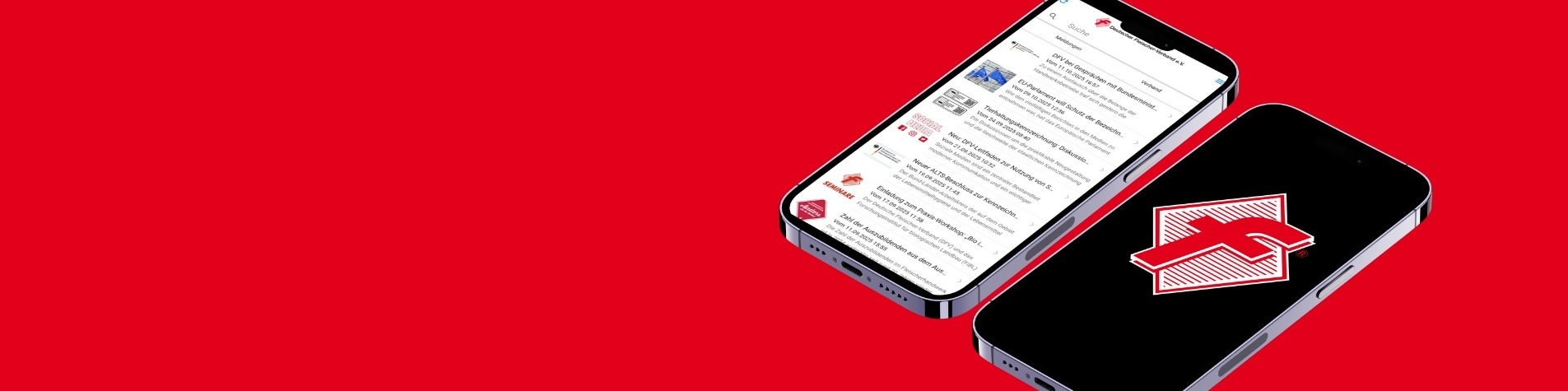Seid immer aktuell Informiert und holt euch die DFV-APP!